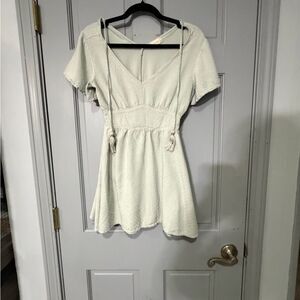 Altar'd State Light Green Mini Dress